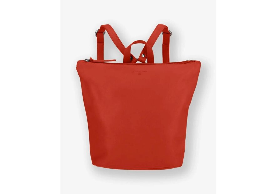 Les Ateliers Foures B417 - CUIR DE VACHETTE - ORANGE sac à dos sécurisé s avec attache fixation Sacs à mains