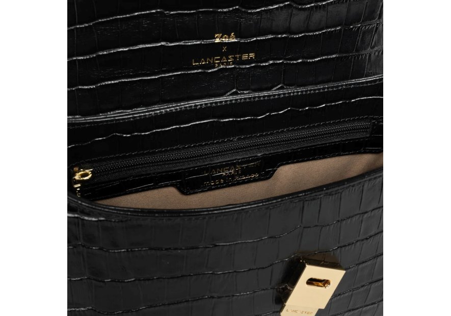 Lancaster 480-012 - CUIR DE VACHETTE - NOI sac à main zoé marie new Sac business