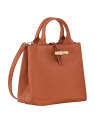 Longchamp 10273HGC - CUIR DE VEAU - ECORCE sac à main s le roseau sleek sacs-a-mains