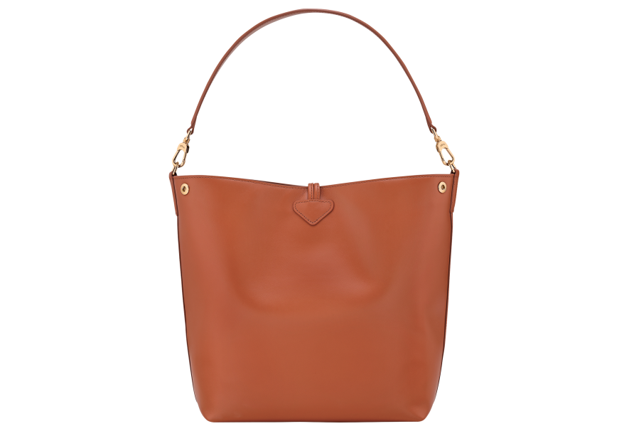 Longchamp 10281HGC - CUIR DE VEAU - ECORCE sac porté épaule m le roseau slekk Sac business