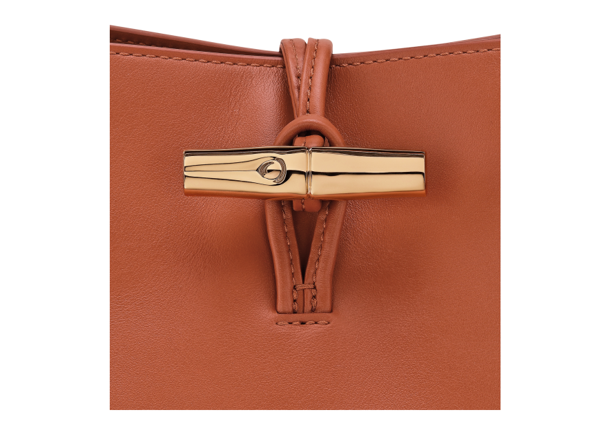 Longchamp 10281HGC - CUIR DE VEAU - ECORCE sac porté épaule m le roseau slekk Sac business