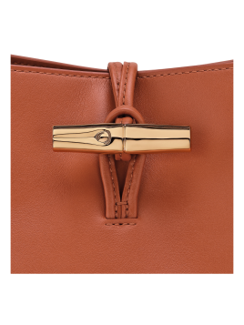 Longchamp 10281HGC - CUIR DE VEAU - ECORCE sac porté épaule m le roseau slekk Sac business