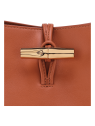 Longchamp 10281HGC - CUIR DE VEAU - ECORCE sac porté épaule m le roseau slekk sacs-a-mains