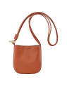 Longchamp 10299HGC - CUIR DE VEAU - ECORCE sac bandoulière s le roseau sleek sacs-a-mains