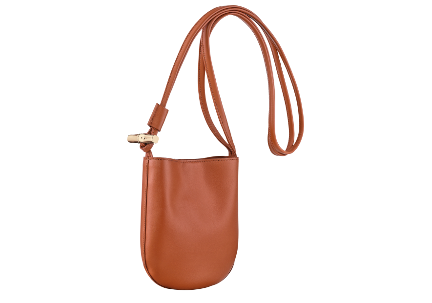 Longchamp 10299HGC - CUIR DE VEAU - ECORCE sac bandoulière s le roseau sleek Sac business