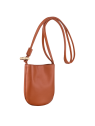 Longchamp 10299HGC - CUIR DE VEAU - ECORCE sac bandoulière s le roseau sleek sacs-a-mains