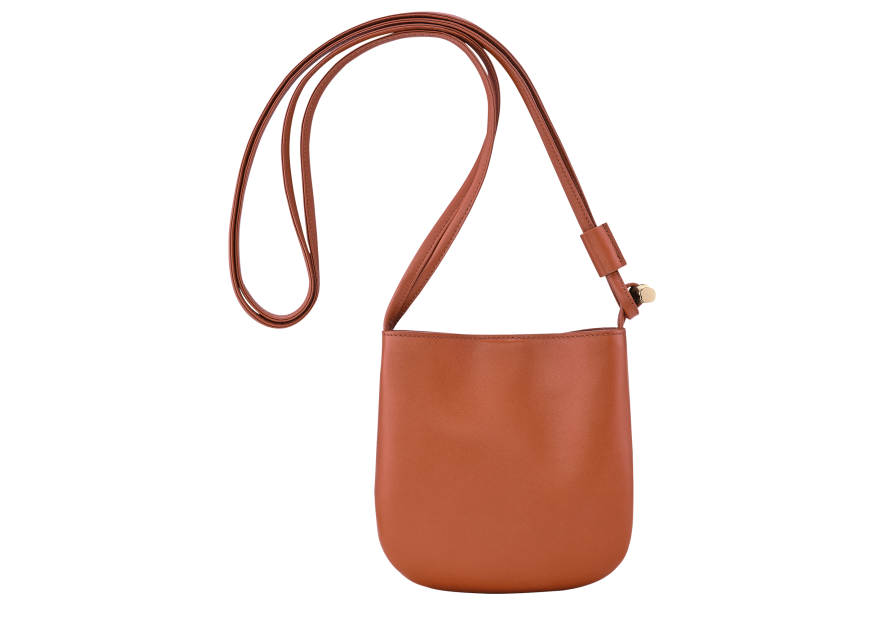 Longchamp 10299HGC - CUIR DE VEAU - ECORCE sac bandoulière s le roseau sleek Sac business