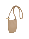 Longchamp 10299HGC - CUIR DE VEAU - RACINE sac bandoulière s le roseau sleek sacs-a-mains