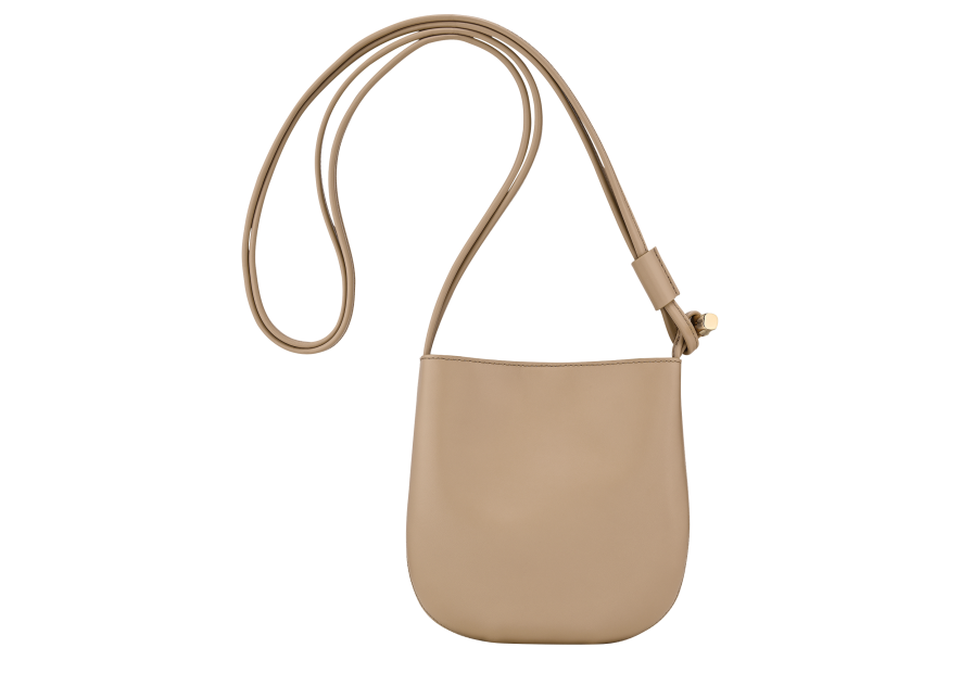 Longchamp 10299HGC - CUIR DE VEAU - RACINE sac bandoulière s le roseau sleek Sac business