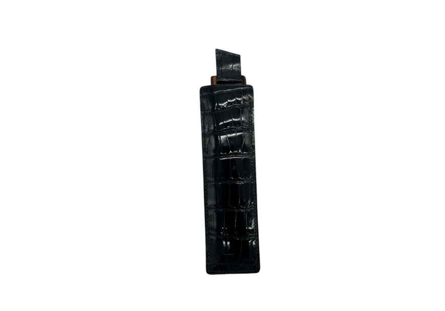 Beynat et Janniaux PIE CROCO - CROCODILE - NOIR beynat & janniaux etui peigne croco Accessoires de voyage
