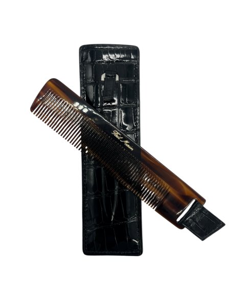 Beynat et Janniaux PIE CROCO beynat & janniaux etui peigne croco etui peigne