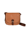 Frandi 810.05 - CUIR DE VACHETTE - GOLD sac besace arrondi m fanny sacs-a-mains