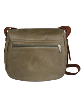 Frandi 813.05 - CUIR DE VACHETTE - KAKI sac besace fanny xl frandi Sac business