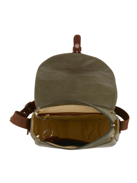 Frandi 813.05 - CUIR DE VACHETTE - KAKI sac besace fanny xl frandi Sac business