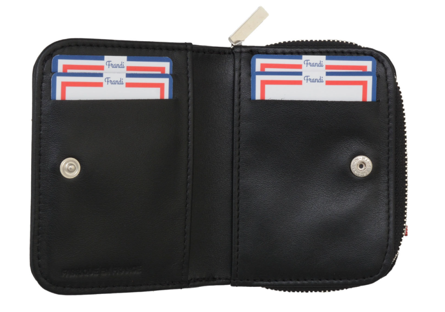 Frandi 887/03 RFID porte monnaie billet femme frandi zip dos à dos s pmpb