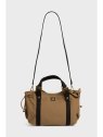 Gerard Darel 18H/450 - TOILE - KAKI/NOIR sac 18h gérard darel sacs-a-mains