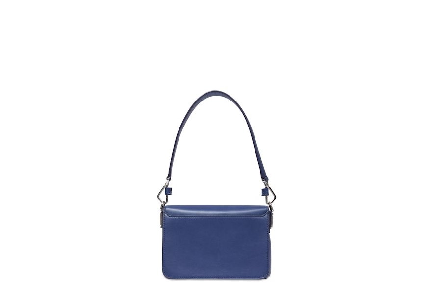 Lancel A13147 - CUIR DE VACHETTE - BLEU sac a rabat s angele Sac business