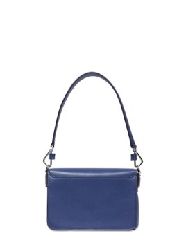 Lancel A13147 - CUIR DE VACHETTE - BLEU sac a rabat s angele Sac business