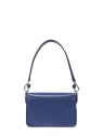 Lancel A13147 - CUIR DE VACHETTE - BLEU sac a rabat s angele sacs-a-mains