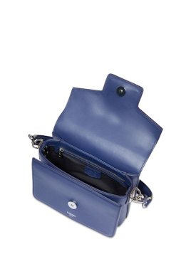 Lancel A13147 - CUIR DE VACHETTE - BLEU sac a rabat s angele Sac business