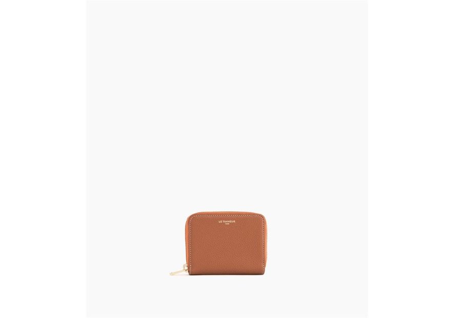 Le Tanneur TEMI3113 - CUIR DE VACHETTE - TA petit porte monnaie zippé emilie le tanneur Porte-monnaie