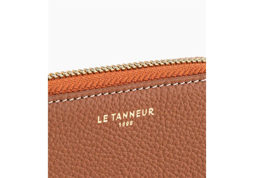 Le Tanneur TEMI3113 - CUIR DE VACHETTE - TA petit porte monnaie zippé emilie le tanneur Porte-monnaie