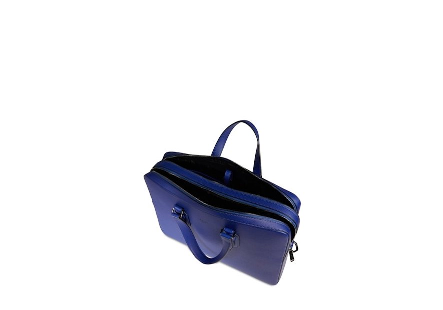 Lancel A13433 - CUIR DE VACHETTE - BLEU porte document charlie de lancel 15.6" Porte-documents