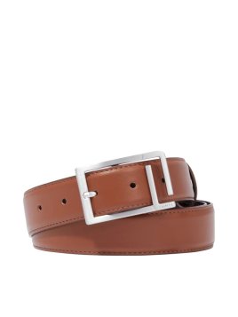 Lancel A12928 - CUIR DE VACHETTE - COGN lancel-initials-ceinture homme Ceinture homme
