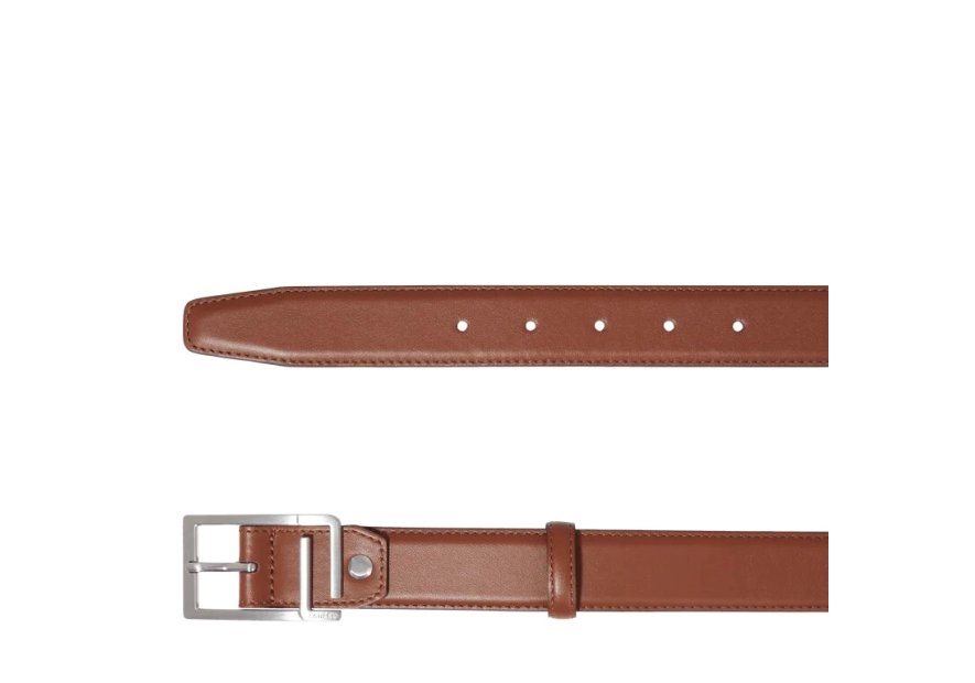 Lancel A12928 - CUIR DE VACHETTE - COGN lancel-initials-ceinture homme Ceinture homme