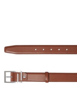 Lancel A12928 - CUIR DE VACHETTE - COGN lancel-initials-ceinture homme Ceinture homme