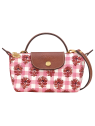 Longchamp 34205HGG - COTON ET CUIR - BLUSH pochette xs le pliage collection sacs-a-mains
