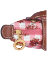 Longchamp 34205HGG - COTON ET CUIR - BLUSH pochette xs le pliage collection sacs-a-mains