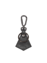 Lancel A13096 - CUIR DE VACHETTE - NOIR porté clés come de lancel pcles-breloque