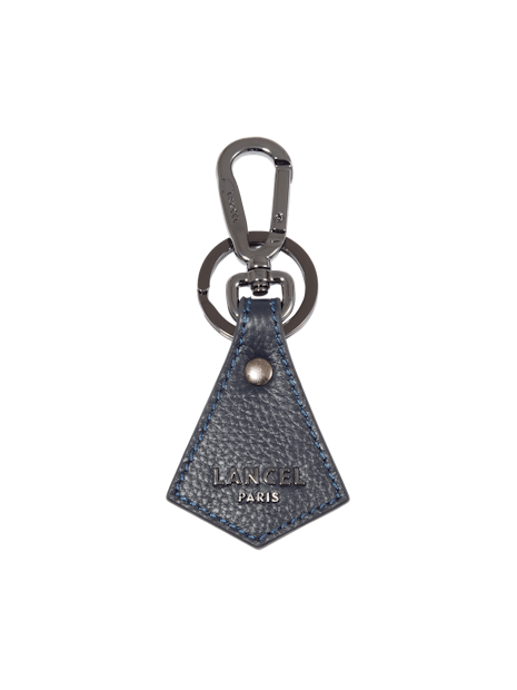 Lancel A13096 - CUIR DE VACHETTE - BLEU porté clés come de lancel porte-cles