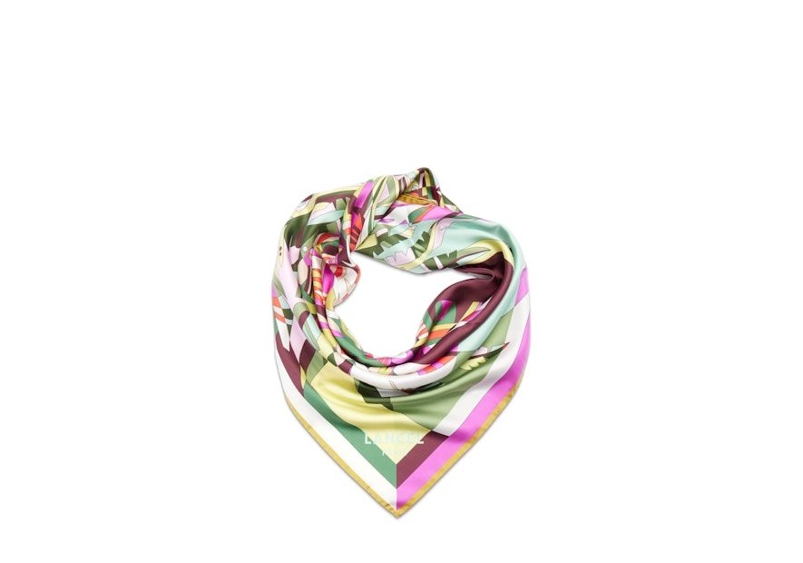 Lancel A13107 - SOIE - MULTICOLORE - 05 carré de soie 90x90cm arabesque Foulards/Etoles