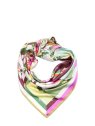 Lancel A13107 - SOIE - MULTICOLORE carré de soie 90x90cm arabesque carre-de-soie