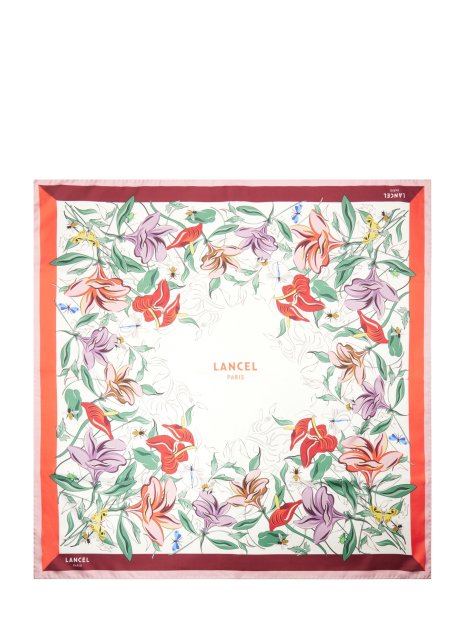 Lancel A13494 carré de soie 90x90cm lancel  tutti frutti carre-de-soie