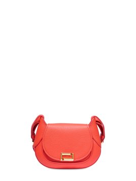 Lancel A13330 - CUIR DE CHÈVRE - ORANGE sac à rabat m paulette de lancel sac rabat