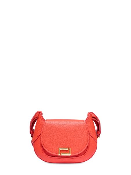 Lancel A13330 - CUIR DE CHÈVRE - ORANGE sac à rabat m paulette de lancel sac rabat