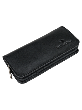 sacher 803103 - CUIR DE VACHETTE - NOIR trousse manucure homme nappa sacher Trousses de toilette