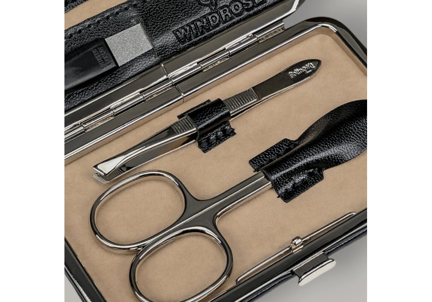sacher 803665 - POLYAMIDE - NOIR trousse manucure femme fermoir pm sacher Trousses de toilette