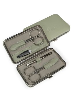 sacher 803665 - POLYAMIDE - SAGE GREEN trousse manucure femme fermoir pm sacher Trousses de toilette