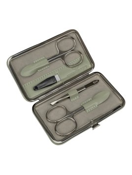 sacher 803665 - POLYAMIDE - SAGE GREEN trousse manucure femme fermoir pm sacher Trousses de toilette