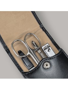 sacher 803682 - POLYAMIDE - NOIR trousse manucure rabat femme pm sacher Trousses de toilette