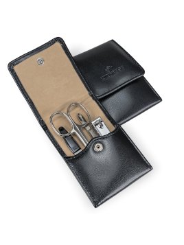 sacher 803682 - POLYAMIDE - NOIR trousse manucure rabat femme pm sacher Trousses de toilette