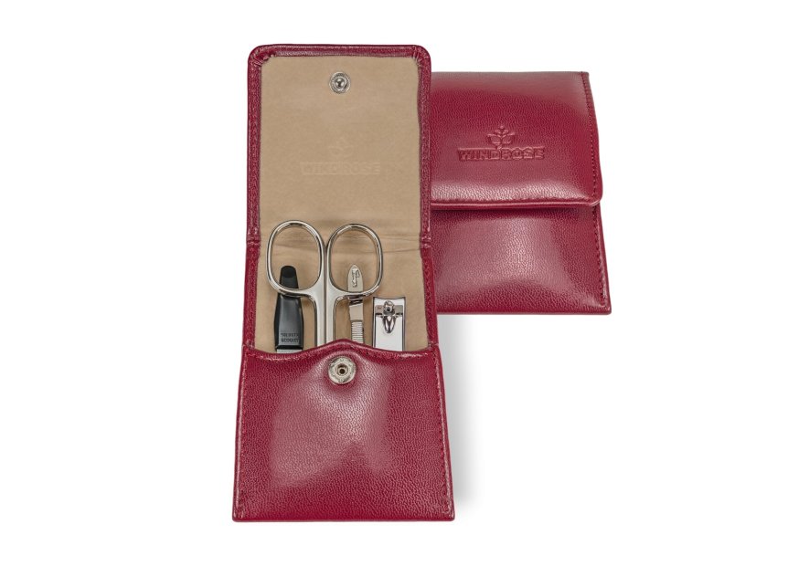 sacher 803682 - POLYAMIDE - ROUGE trousse manucure rabat femme pm sacher Trousses de toilette