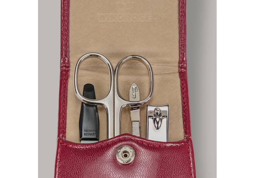 sacher 803682 - POLYAMIDE - ROUGE trousse manucure rabat femme pm sacher Trousses de toilette