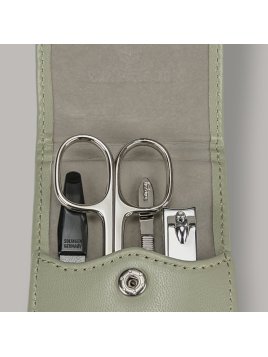 sacher 803682 - POLYAMIDE - SAGE GREEN trousse manucure rabat femme pm sacher Trousses de toilette