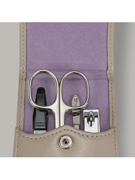 sacher 803682 - POLYAMIDE - BEIGE trousse manucure rabat femme pm sacher Trousses de toilette