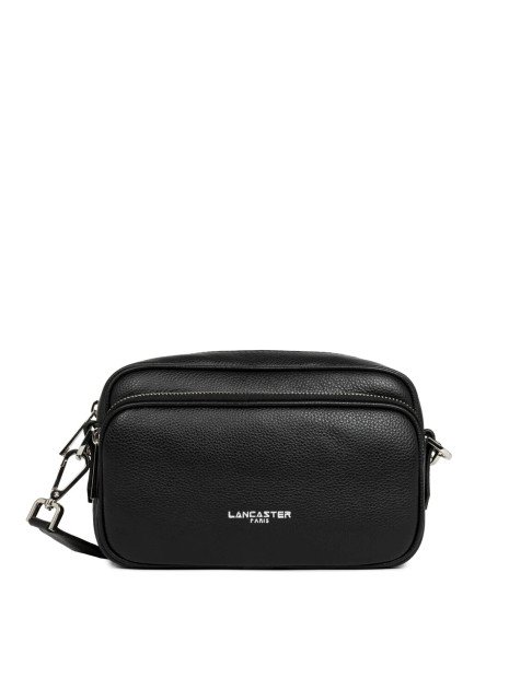 Lancaster 480-062 - CUIR DE VACHETTE - NOI sac trotteur lancaster milano ana sac-porte-travers